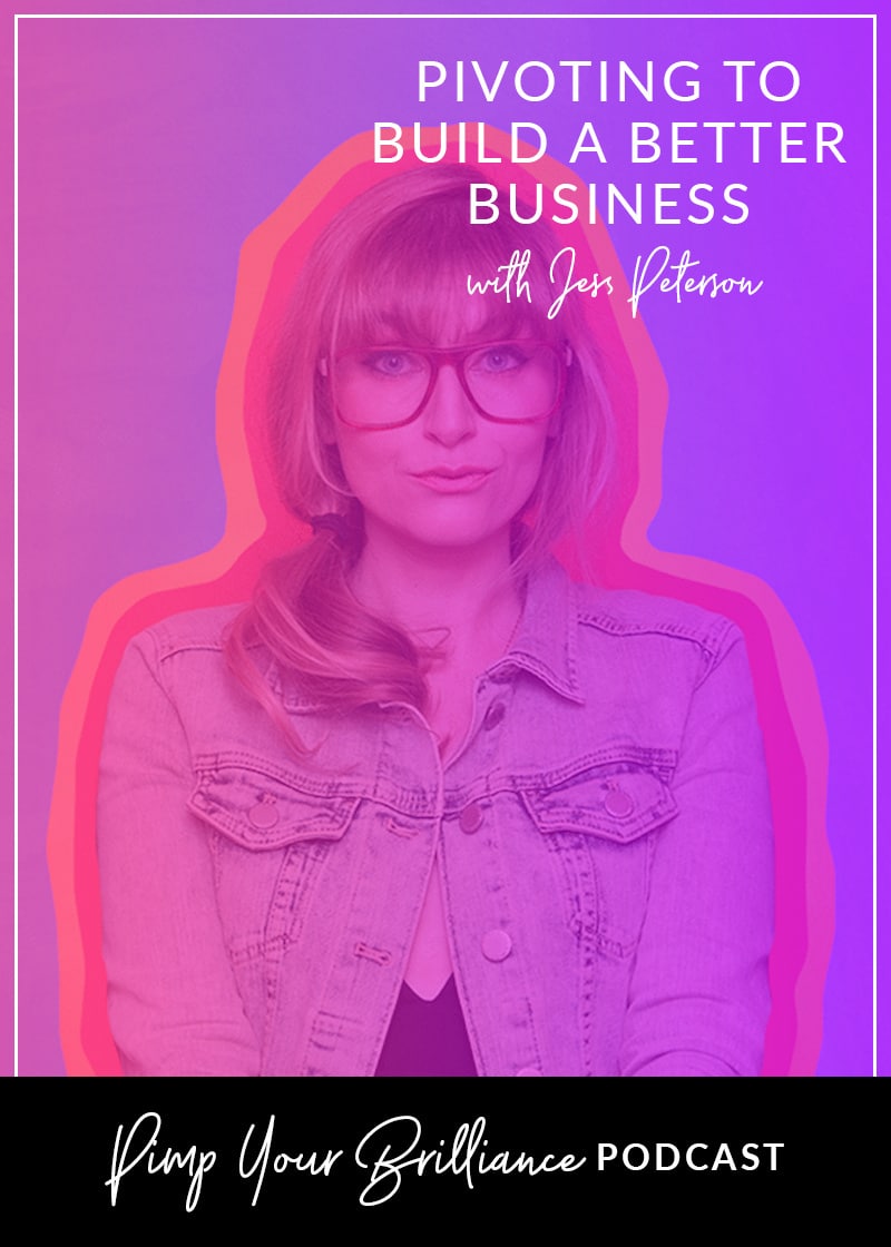 Have you had to pivot in your business? Jess Peterson of Mighty Oak, shares her story of pivoting and niching down to build a better business.