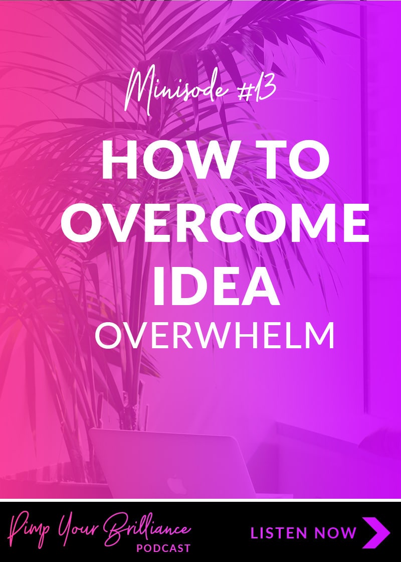 When you have so many creative ideas, how do you decide on which one to lead with? In this episode, I share my 5 point criteria for evaluating new ideas.