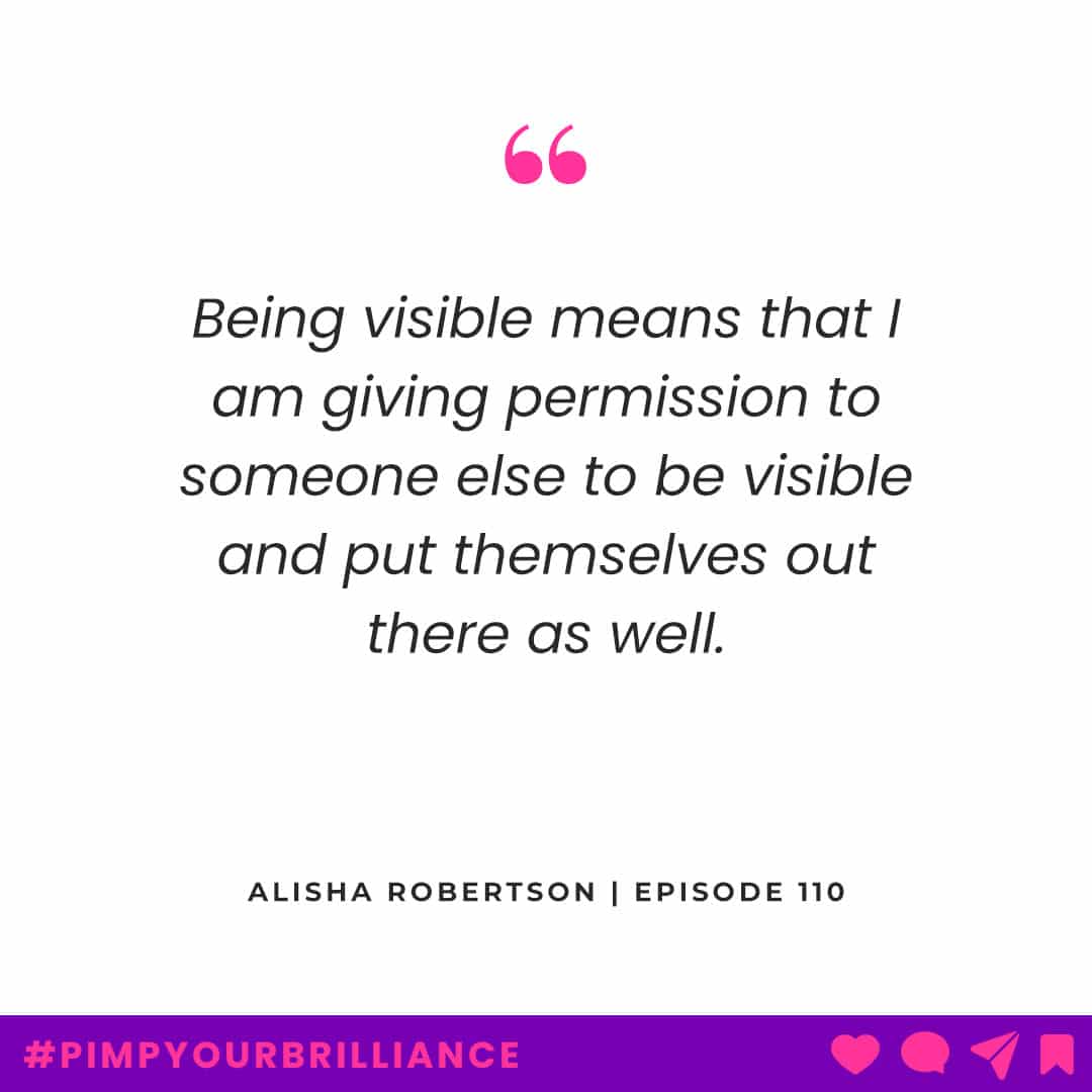 A Conversation About Visibility With Alisha Robertson & Christa David ...